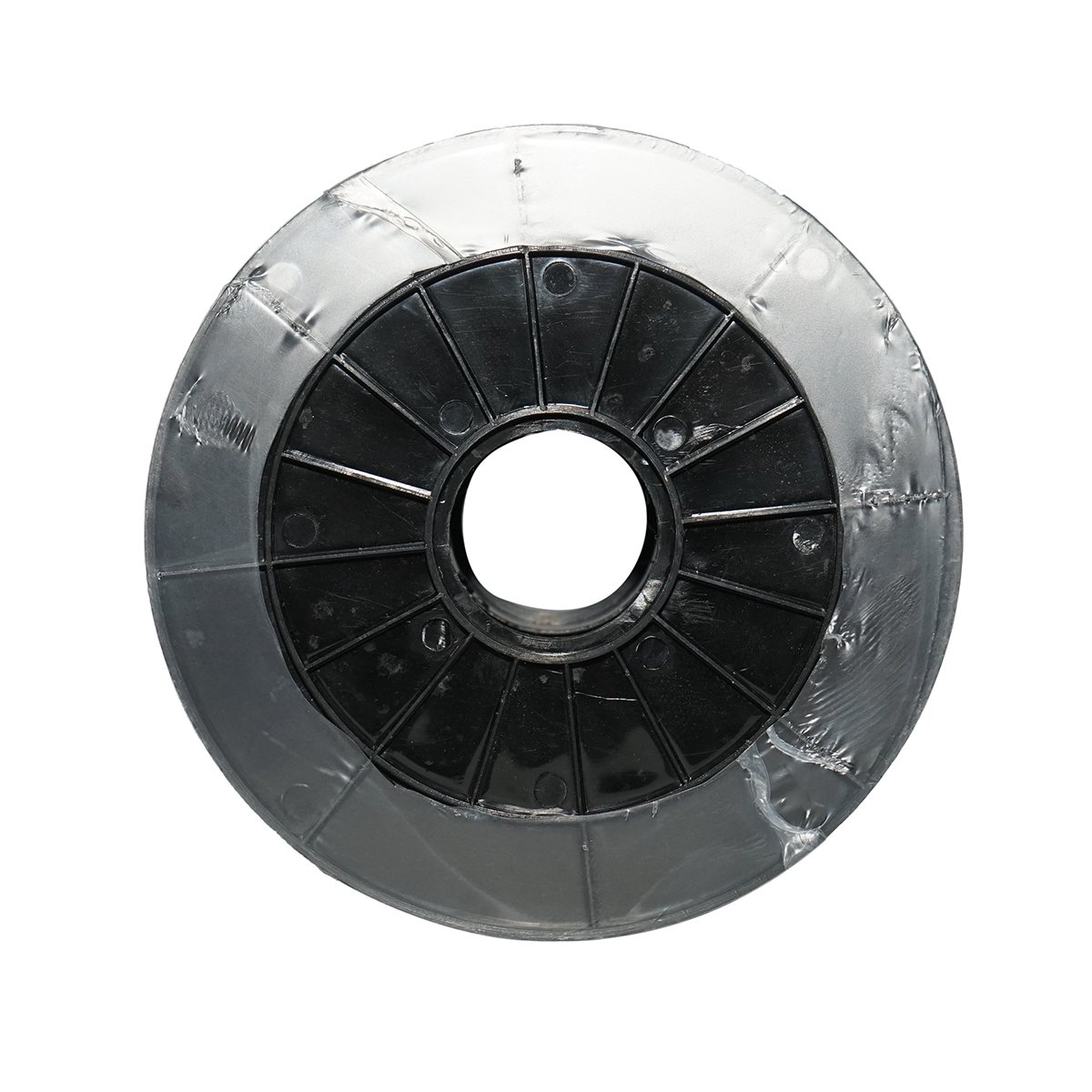 Rola fir elastic alb-negru fi 7mm, 3x0.3mm SS inox, 4.5 Ohm/m 25m gard electric Breckner Germany